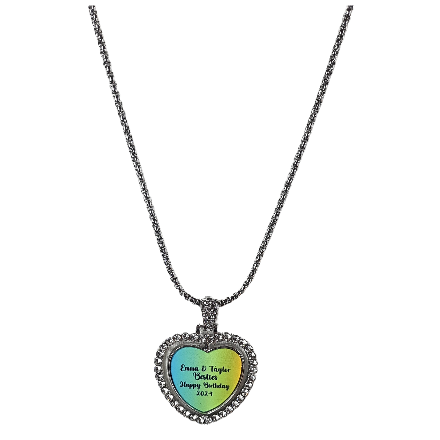 Custom Charm Photo Necklace